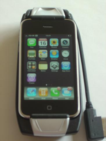 Mercedes iPhone phone cradle picture